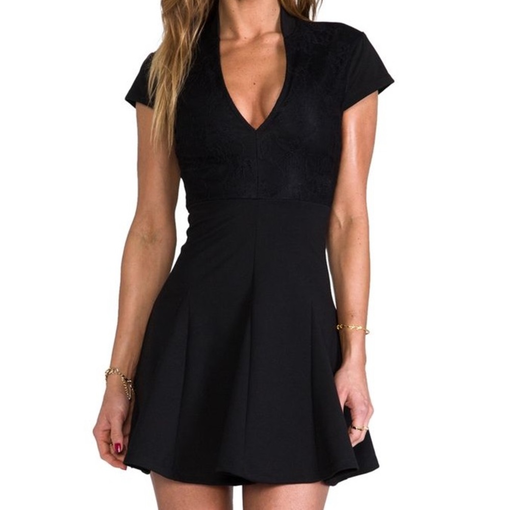 Pencey Skater Black Dress